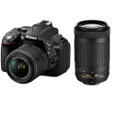 Nikon D5300 + 18-55 VR AF-P + 70-300 AF-P DX